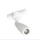 Architectural LED on track rail